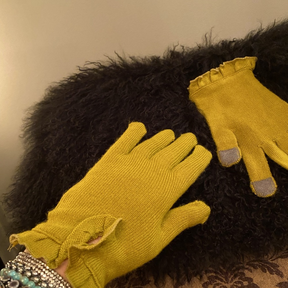 Mud Pie Vintage Style Knit Gloves
